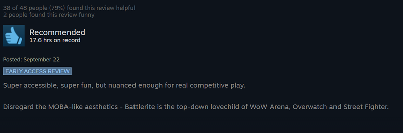 Illustration for article titled Battlerite, As Told By Steam Reviews